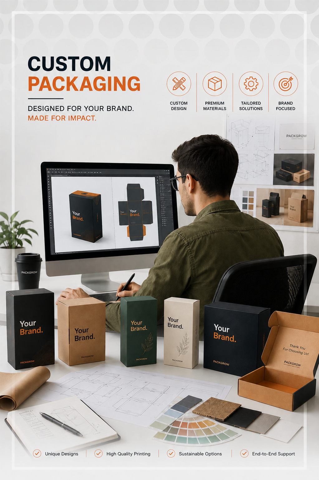 Pharmaceutical mono carton packaging